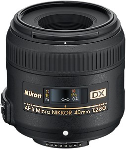 Nikon AF-S DX Micro 40mm F/2.8G Prime Lens for Nikon DSLR Camera - Black price in .
