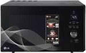 LG 28 Litres Convection Microwave with Glass Door, 360&#176; Motorised Rotisserie, Charcoal Lighting Heater, Auto Cook Menu (MJEN286UH) price in India.