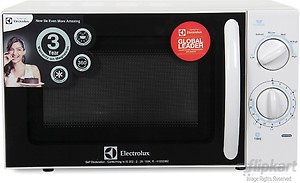 Electrolux S20M.WW-CG 20-Litre 1200-Watt Solo Microwave Oven (White and Black) price in India.