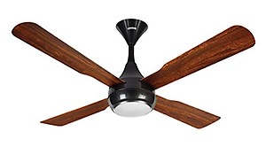 Luminous LiteAire 1200mm High Speed Ceiling Fan for Home and Office with LED light & IR Remote (2 year warranty, Kraft Wood) price in India.