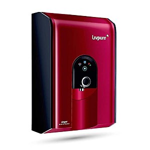 Livpure Zinger copper RO saves 87% Water (HR Tech), RO+In Tank UV+UF+Mineraliser+Smart TDS Adjuster, 6.5 L Tank, 15 LPH Water Purifier for home, (White). price in India.