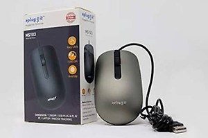 eplugit MS103 Wired Optical Gaming Mouse  (USB 2.0, Black) price in India.