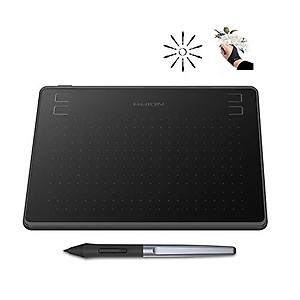 HUION HS64 Digital Graphics Drawing Tablet Android Support with Battery-Free Stylus 8192 Pressure Sensitivity 4 Express Keys for Beginner, 6.3x4inch price in India.