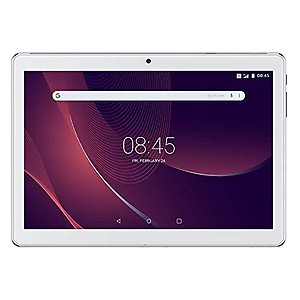 Wishtel IRA102017I 4G Tablet (10.1 inches), RAM 3 GB, ROM 32GB, Wi-Fi + 4G Volte Calling, Silver price in India.