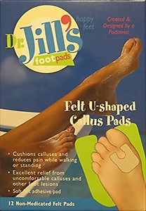 Dr. Jills Felt"U"-shaped Callus Pads price in India.