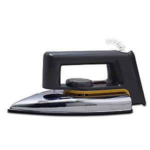 Sonashi Dry Iron SDI-6019T Lite Weight Quick Heat Dry Iron with Non Stick Soleplate Black | 1000W with 2 years warranty price in India.