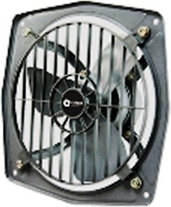Turbo 4000 Fresh Air 9 inch Low Speed 229 mm 3 Blade Exhaust Fan  (Black, Pack of 1) price in .