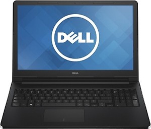 DELL INSPIRON 3551 (PENTIUM QUAD CORE - N3540 2.16 GHz / 2GB RAM / 500GB HARDISK / 15.6 LED HD / WIFI/ BLUETOOTH/ WEBCAMERA/ WITH OUT DVDRW / DOS) BLACK COLOUR price in India.