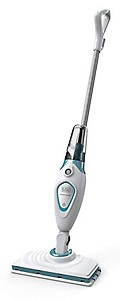 BLACK+DECKER FSM1605 1300-Watt Steam Mop with Easy GlideTM Micro fibre pad and 99.9% germ protection (White/Blue) price in India.