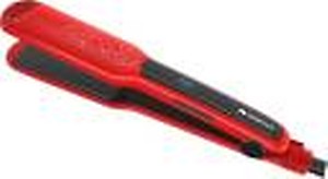 HAVELLS Wide Plate HS4121 Hair Straightener  (Red) price in .