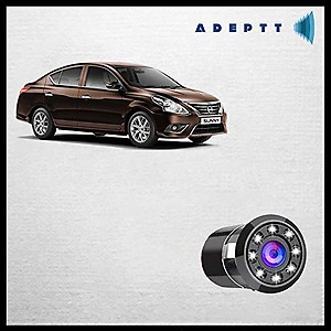 Adeptt RC-3780 170 Degree 8 LED Waterproof Reverse Parking Camera with Night Vision Nissan Sunny price in India.