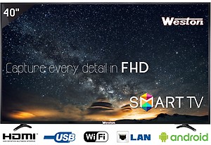 Weston 101cm (40 inches) WEL-4000S Full HD LED Smart TV. price in India.
