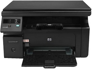 HP Laserjet Pro M1136 Multifunction Monochrome Laser Printer (Black) price in India.