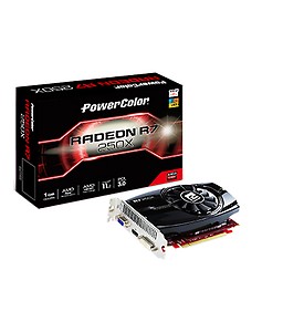 Powercolor Graphic Card R7 250X 1GB DDR5 price in India.