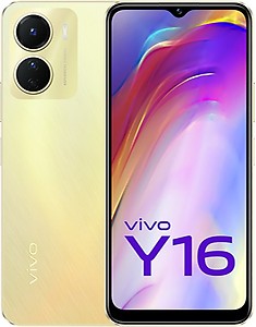 vivo Y16 (4GB RAM, 64GB, Stellar Black) price in India.