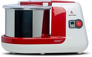 Amirthaa Classic+ - 2.5L Table Top Wet Grinder (Red) price in India.