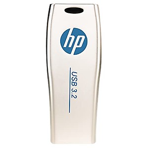 HP USB 3.2 Light Golden Flash Drive 256GB x779W, Metal Silver price in India.