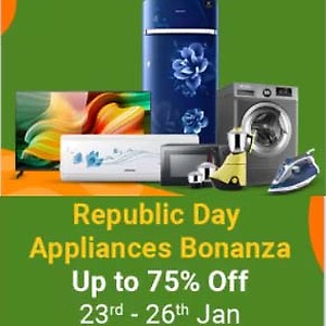 TVs & Appliances up to 75% off