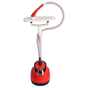 Quba Garment Steamer GS 15 Professional Model with 1.6 Litre Water Tank, 1800 WATT, 10 Fabric Options, 60 Minutes Continuous Steam price in India.