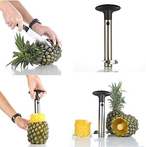 Shopo Pineapple Fruit Corer Cutter Stainless Steel Slicer price in India.