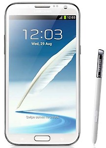 Samsung Galaxy Note II N7100 Phone | Galaxy Note II White 16 GB Mobile price in India.