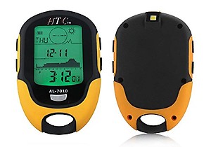 HTC instrument Digital LCD Compass with Barometer Altimeter AL-7010 with Temperature, Clock and Calendar price in India.