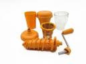 Luxafare Plastic Hand Juicer Regular Fruits & Vegetable Juicer With Steel Handle Stainless Steel price in India.