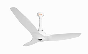 Orient Electric Aeroquiet BLDC with 5 Years Warranty and Energy Saving Ceiling Fan with Remote | 1230 mm Noiseless Premium Ceiling Fan for Home | 5 Star Rated (White) price in India.