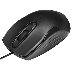 ZEBRONICS 1200 DPI Wired Optical Mouse  (USB 2.0, Black) price in .