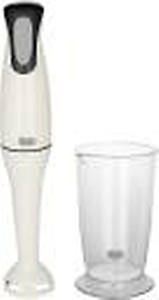 BLACK+DECKER 200 Watt Hand Blender with Cup and Detachable Shaft Function (White) price in India.