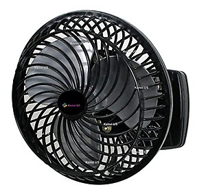 Kenvi US Black Wall Fan 9 inch Wall Fan with High Speed Copper Motor All Purpose 3 in (Table Fan, Wall fan, Ceiling fan) Fan 1 Season Warranty Non Oscillating fan || Model- Black Cutie || WS54 price in India.
