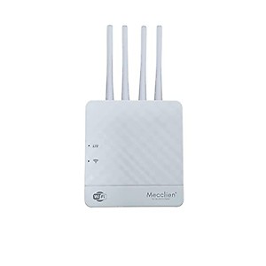 AE Securities 4 Antenna, Wireless CPE 300Mbps All Sim Supported Ultra High Speed All 4G Wi-Fi Router Tri_Band (White) price in India.