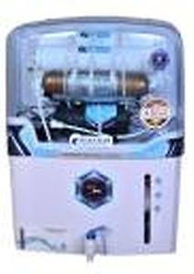 water solution Aquafresh purix Copper 15 LTR RO+UV+TDS Electrical borewell Water Purifier (White+Blue) price in India.