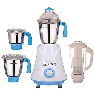 Sunmeet 750 Watts MG16-69 4 Jars Mixer Grinder Direct Factory Outlet price in India.