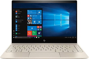 HP Envy Core i7 8th Gen 8550U - (8 GB/256 GB SSD/Windows 10 Home) 13-ad128TU Thin and Light Laptop  (13.3 inch, Gold, 1.32 kg) price in India.