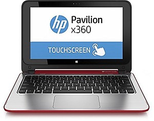 HP Pavilion x360 11-n109TU 11.6-inch Touchscreen Laptop (Intel Pentium N3530/4 GB/500 GB/Windows 8.1), Brilliant Red price in India.