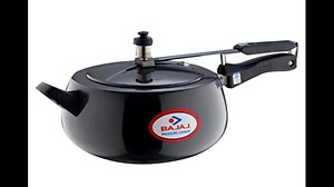 Bajaj PCX 65D Aluminium Handi Inner Lid Pressure Cooker with Induction Base, 5 litres (Silver) (PCX 65 D) price in India.
