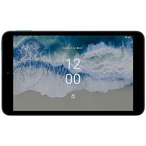 NOKIA T10 Wi-Fi Android Tablet (8 Inch, 4GB RAM, 64GB ROM, Ocean Blue) price in India.