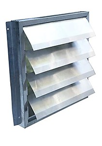 no Iron and Aluminium Exhaust Fan Louver 9-Inch, Silver Pack of 1 price in India.
