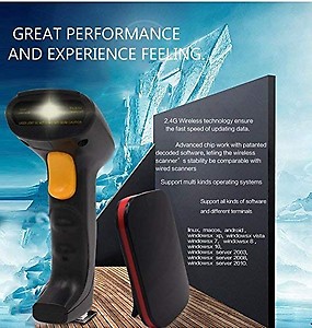 TUZECH 1D USB Wired Laser HandheldLaser Automatic Barcode Reader Handhold Bar Code Scanner with USB Receiver for Store, Supermarket, Warehouse price in India.