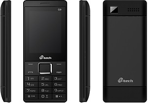 M-tech G9 Below 256 MB Black price in India.