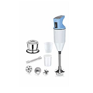 Suruchi Twister 160Watts Portable Hand Blender with 3 Stainless Steel Blade & Stainless Steel Chutney Jar. price in India.