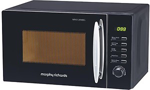 Morphy Richards 20 L Grill Microwave Oven  (20MBG, Black) price in .