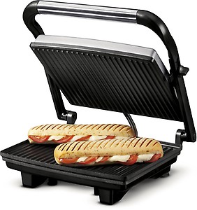 NOVA 2 Slice Panni Grill Sandwich Maker Grill, Toast  (Black) price in .