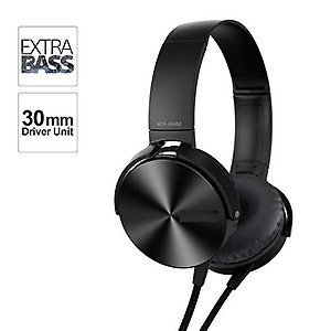 Royaldeals MDR-XB450AP On-Ear Extra Bass(XB) Headphones with Bass-Boost & Vibration (Black) price in India.
