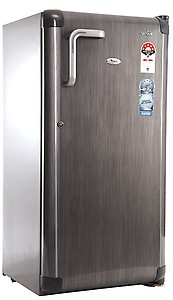 Whirlpool 195 Genius Premier 4S Single Door 180 Litres Refrigerator(Crystal Inox) price in India.