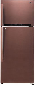 LG 471 L Inverter 4 Star Frost Free Double Door Refrigerator (Amber Steel, GL-T502FASN) price in India.