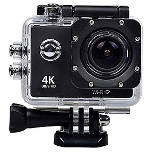 Mabron 1080P Action Camera Sport Action Camera 2 inch LCD Screen 16 MP Full HD 1080P with 170 Wide-Angle Lense Underwater Waterproof Camera with Mounting Accessories - Yellow price in India.