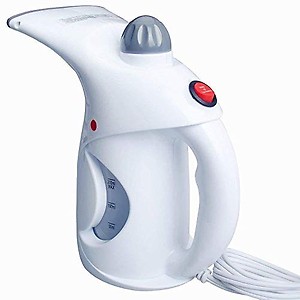 PARUVI 2 in 1 Plastic Electric Iron Portable Handheld Garment and Facial Steamer, Medium price in India.