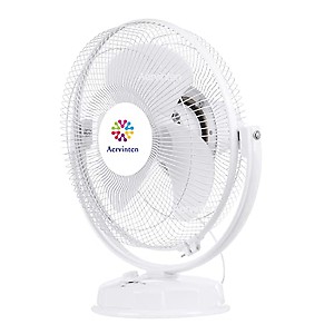 Aervinten High Speed Wall Cum Table Fan Small Size 3 Speed Setting with powerful copper touch motor 12 Inch Black beauty 300 mm Table Fan for home, Office, Kitchen || B@65 price in India.